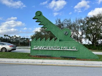 Sawgrass Mills Mall: Alligator-Shaped Marvel of Sunrise, FL
