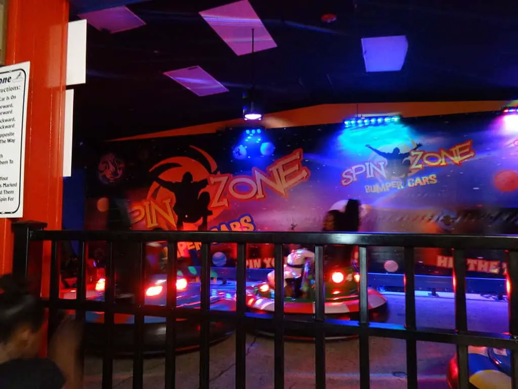Spin Zone Bumper Cars - Best places to visit in Frederick Adventure Park USA