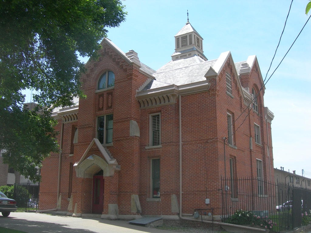 Squirrel Cage Jail in Council Bluffs
