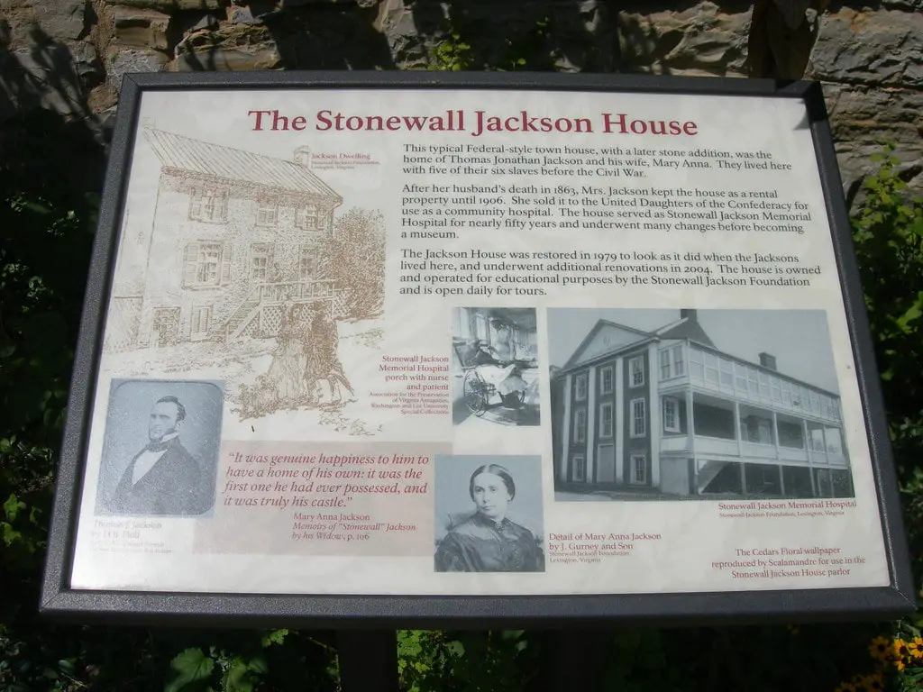 Stonewall Jackson House Lexington