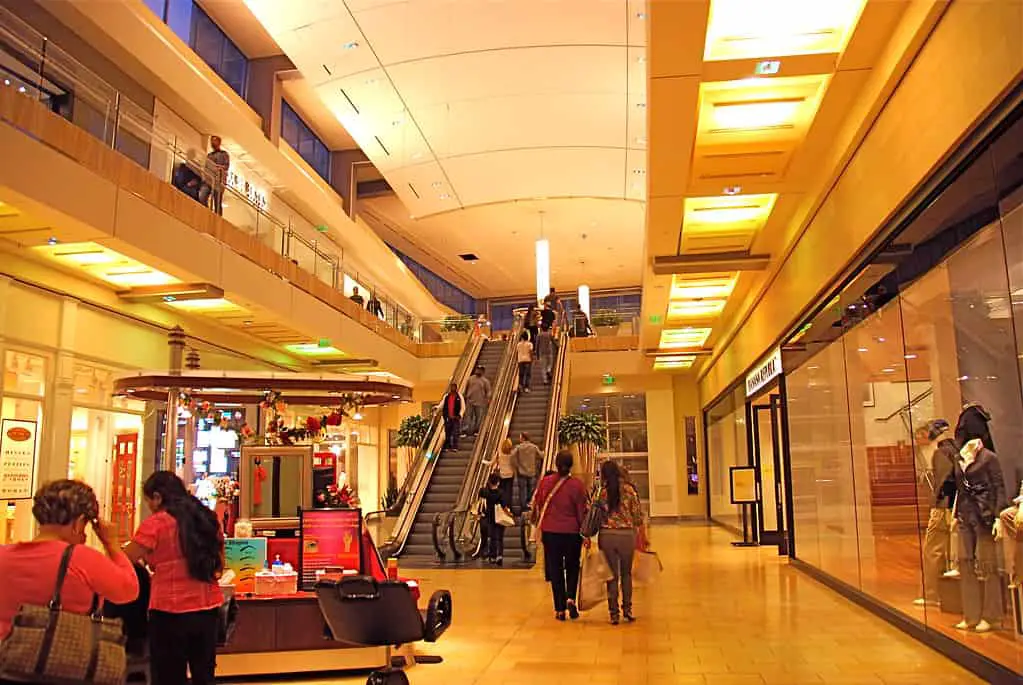 The Galleria Mall in Houston, Texas