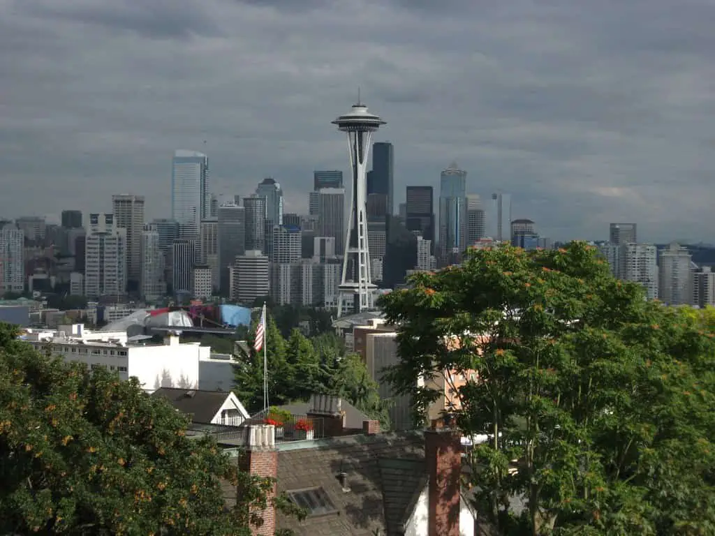 The Space Needle, Seattle, Washington, as Seen from Kerry Park, Queen Anne Hill