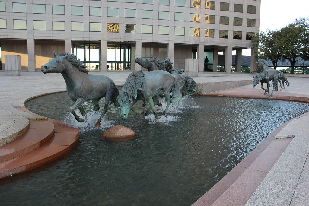 Things to Do in Irving The Mustangs of Las Colinas