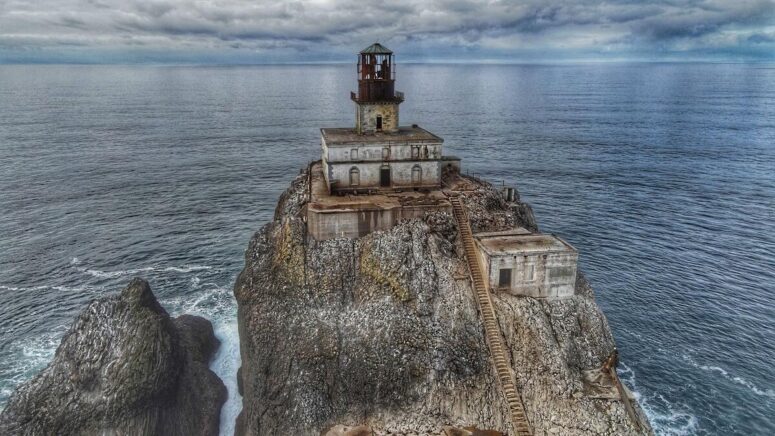 The Harsh Life of Tillamook Rock Light near Seaside, OR