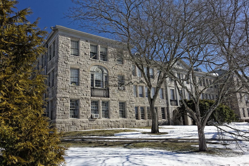 University of Rhode Island in the Winter