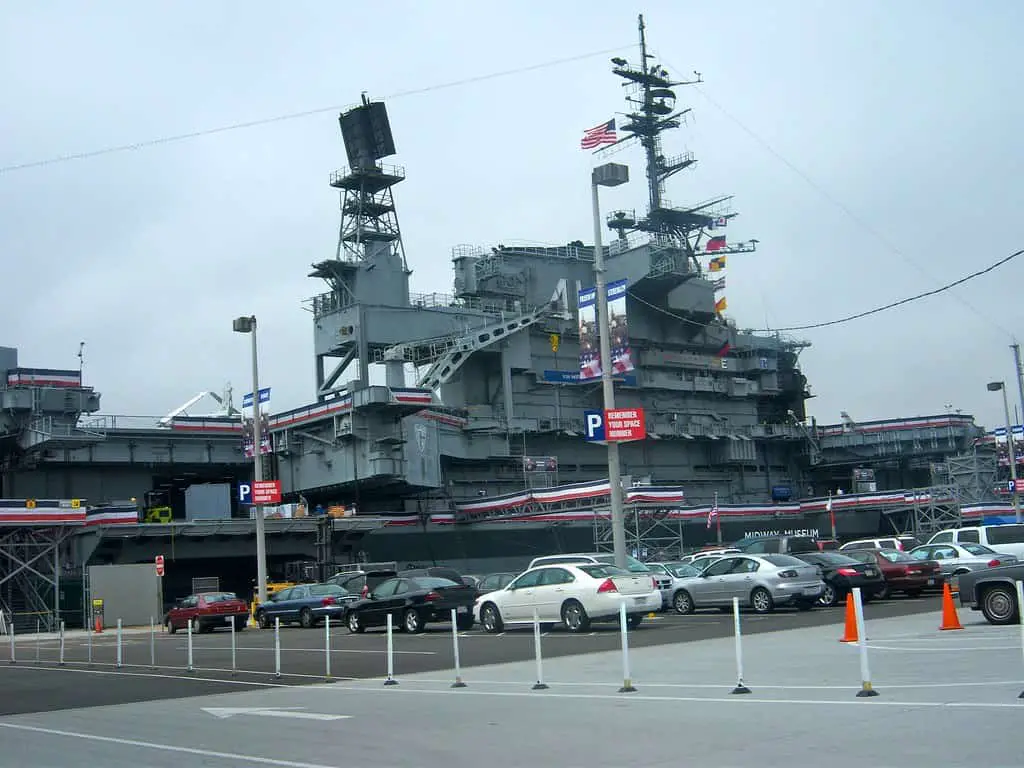 USS Midway at the San Diego Aircraft Carrier Museum