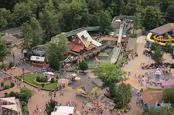View from The Eiffel Tower - Kings Island Ohio