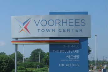 Voorhees Town Center sign