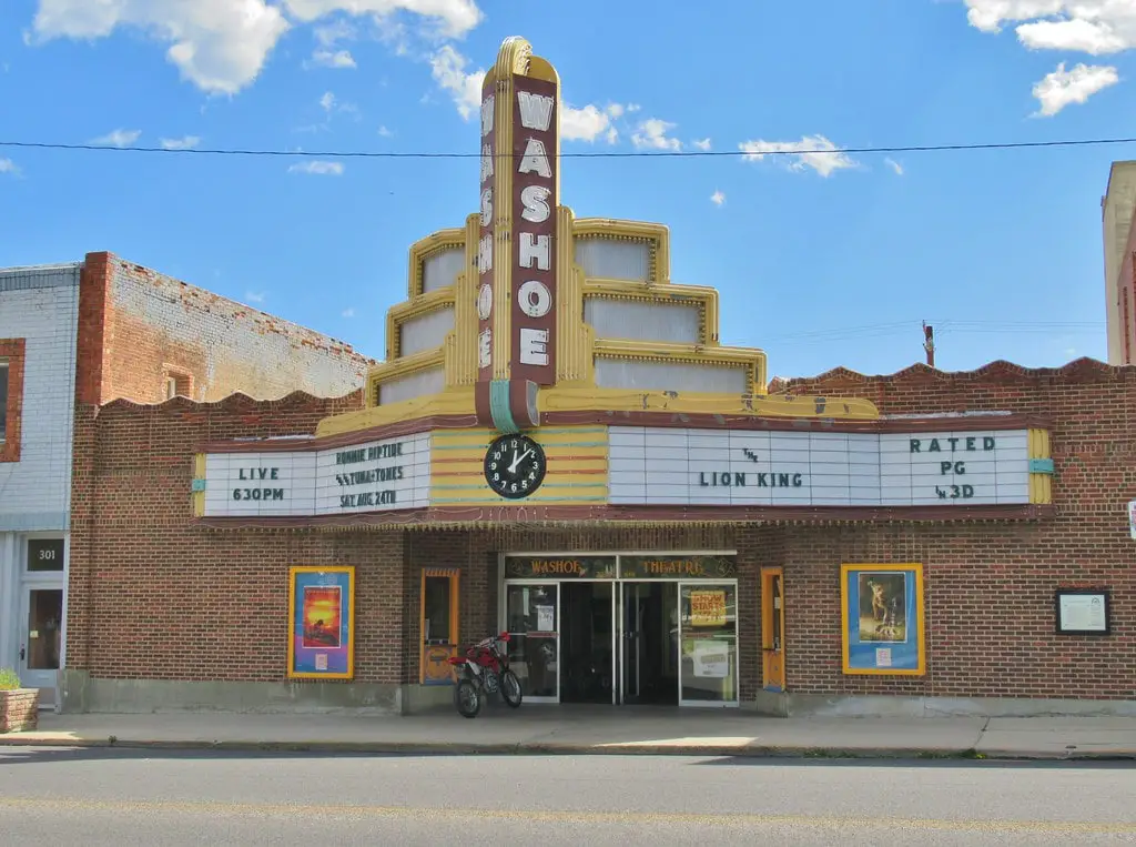 Washoe Theatre in Anaconda Montana