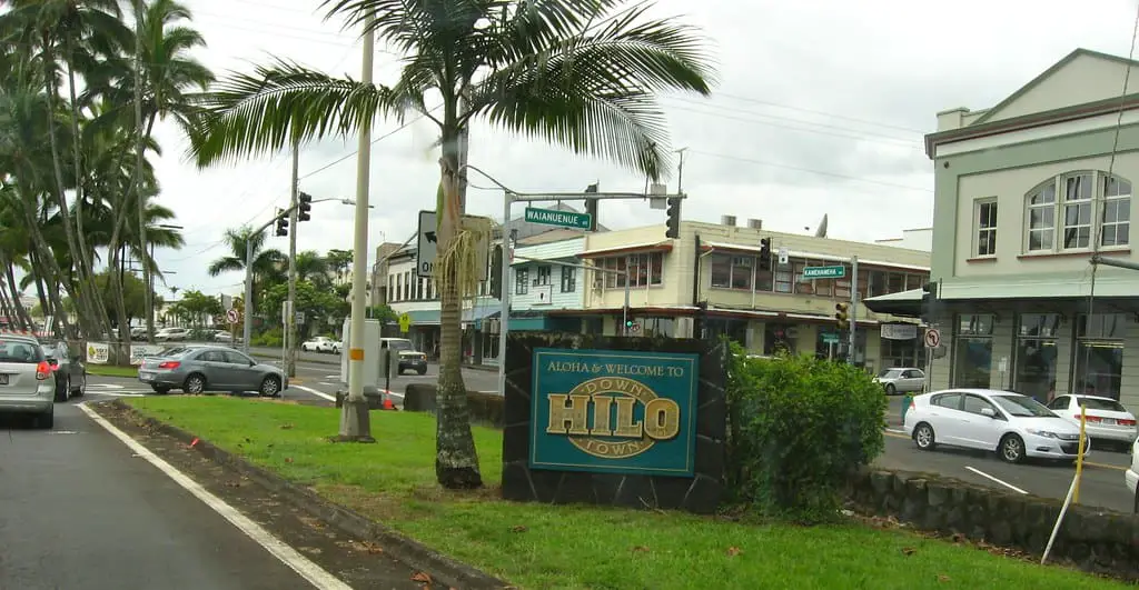 Welcome to Hilo, Hawaii