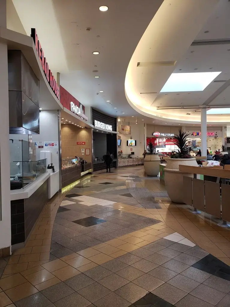 Westfield Valencia Town Center food court interior