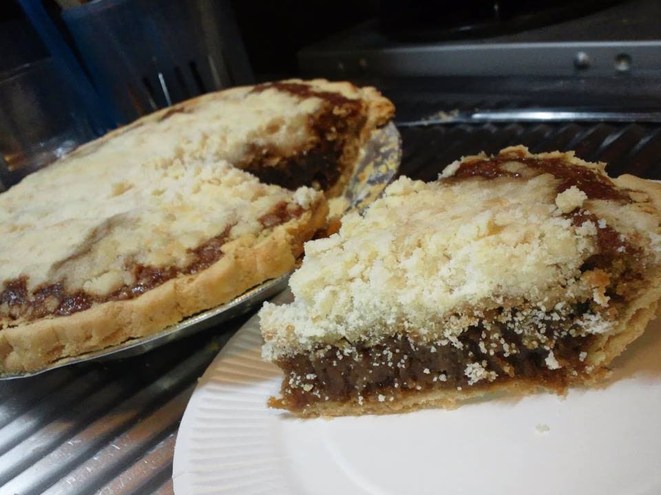 What food is Pennsylvania known for Wet-bottom Shoofly Pie