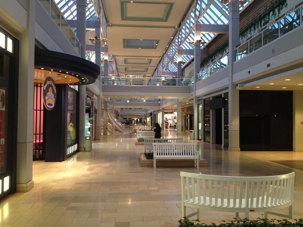 White Bench, Owings Mills Mall