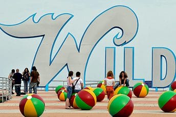 Wildwoods Beach Ball Sign