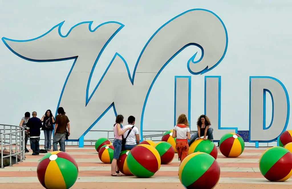Best tourist attractions in Wildwood Beach Ball Sign