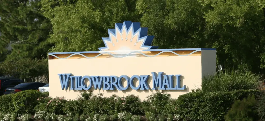 Willowbrook Mall Sign